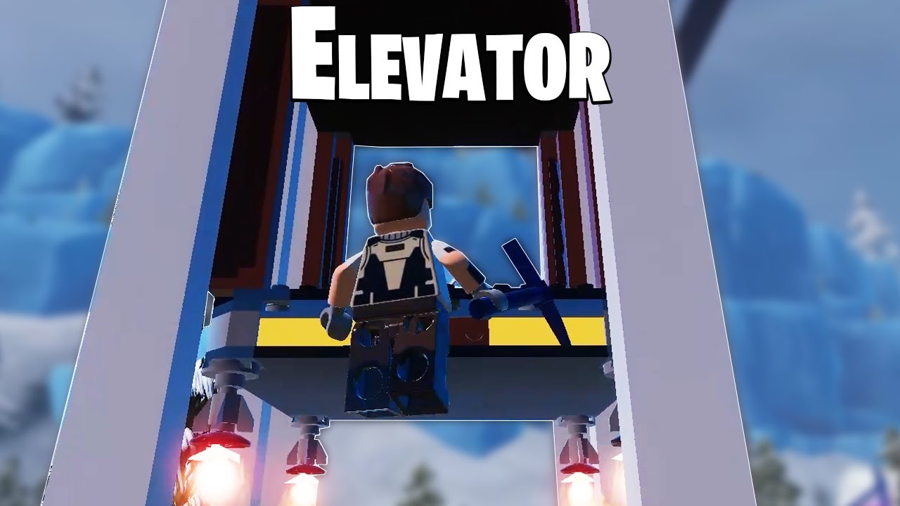 Build Elevators that don't Break in Lego Fortnite
