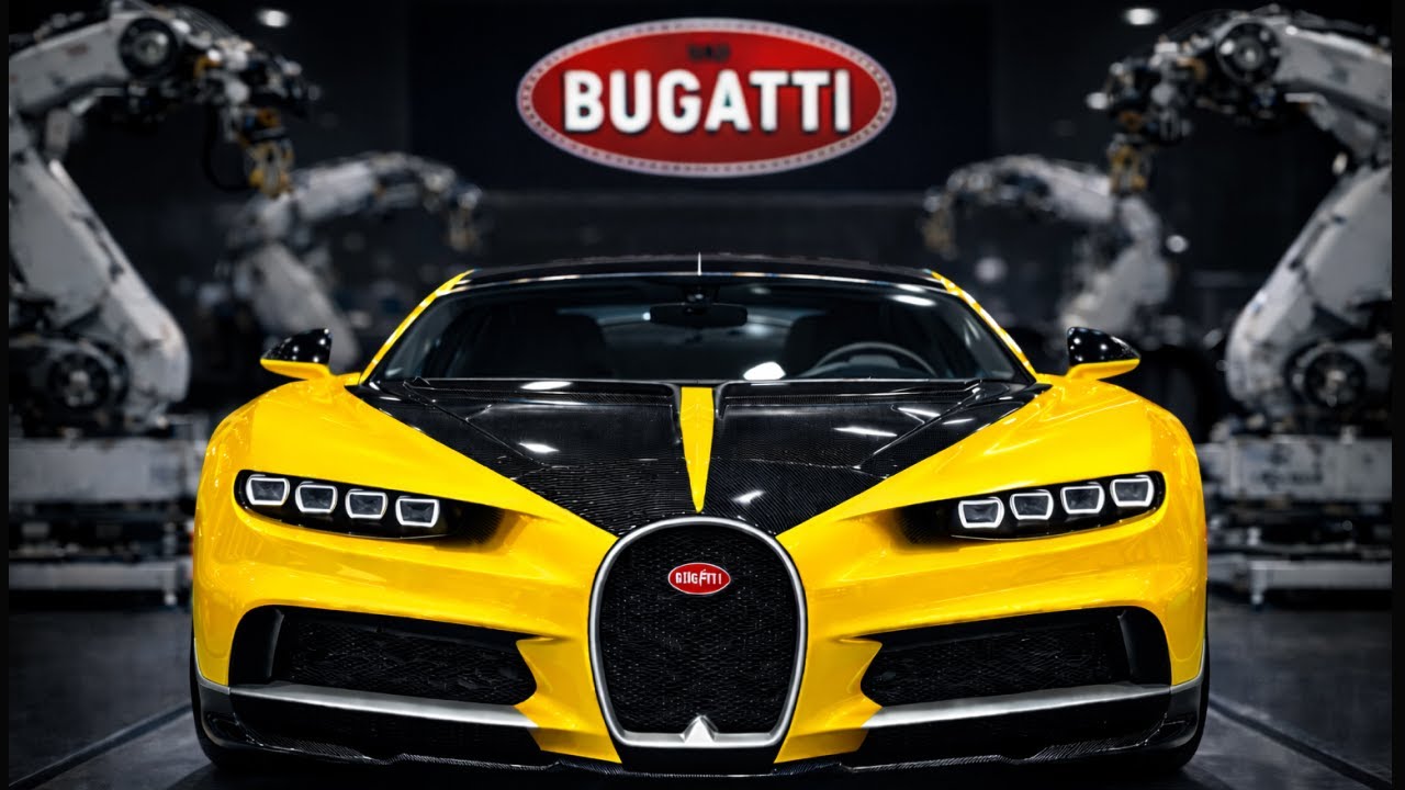 Dentro de la Fábrica de Bugatti: De Materias Primas a Hypercars de Lujo (Proceso Completo)