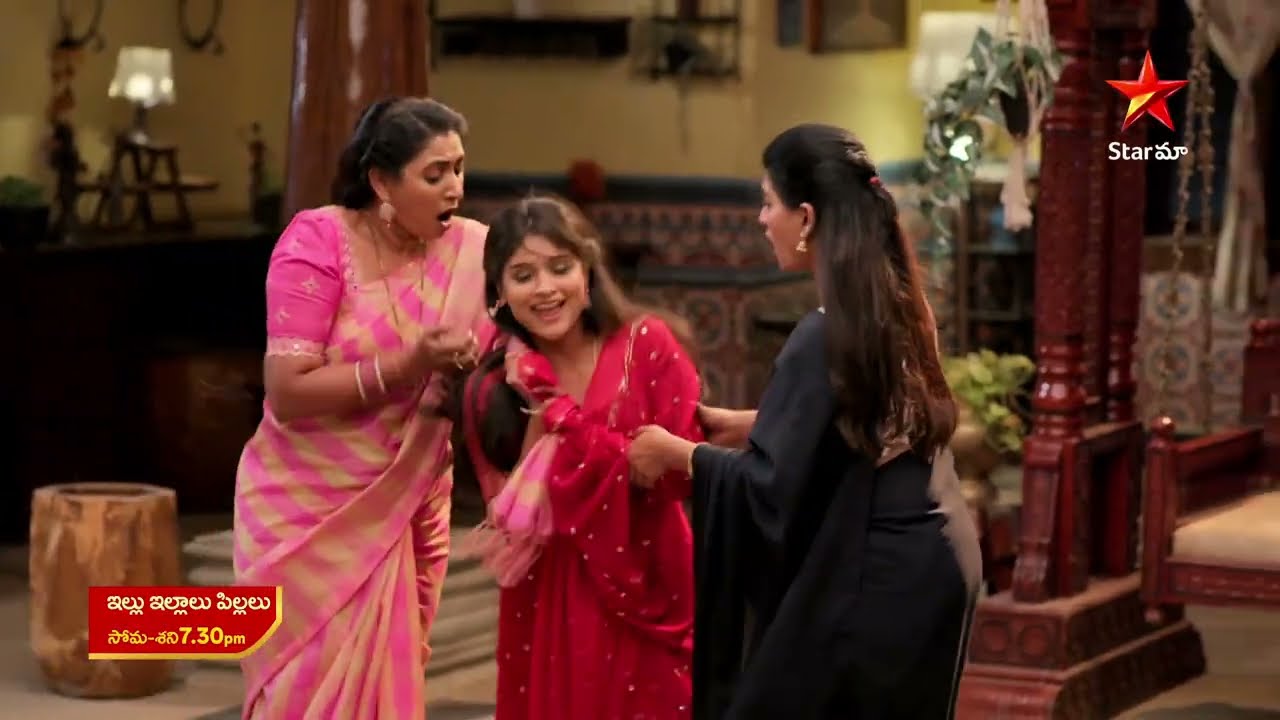 Illu Illalu Pillalu - Promo | 24th Oct 2025 | Mon - Sat at 7:30 PM | Star Maa Serials | Star Maa