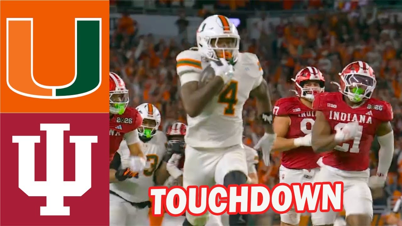 Miami vs Indiana Full Highlights | CFB National Championship 2026