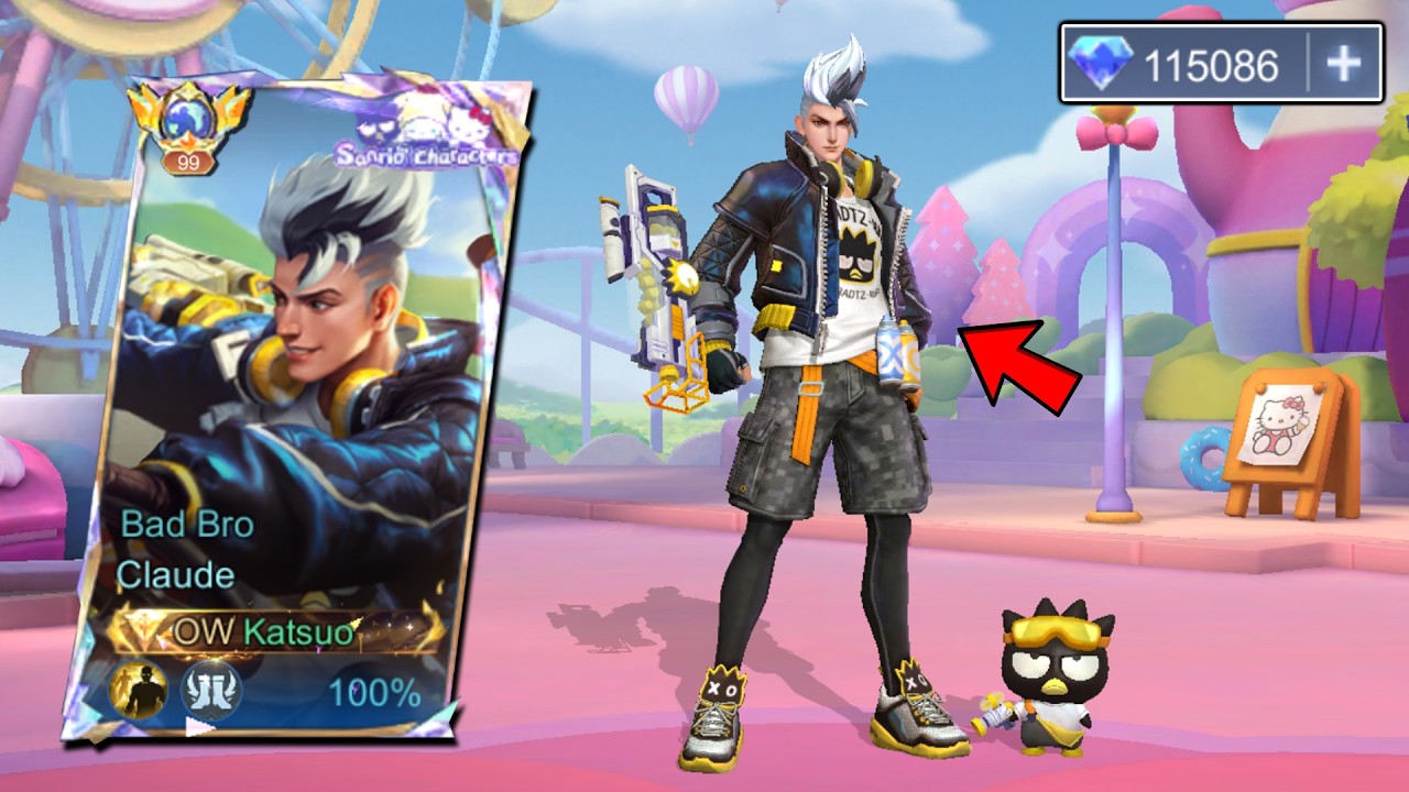 CLAUDE BAD BRO SANRIO SKIN IS FINALLY BACK! 🔥 | DIAMONDS SPENT REVEAL + SANRIO SKIN GAMEPLAY! - MLBB