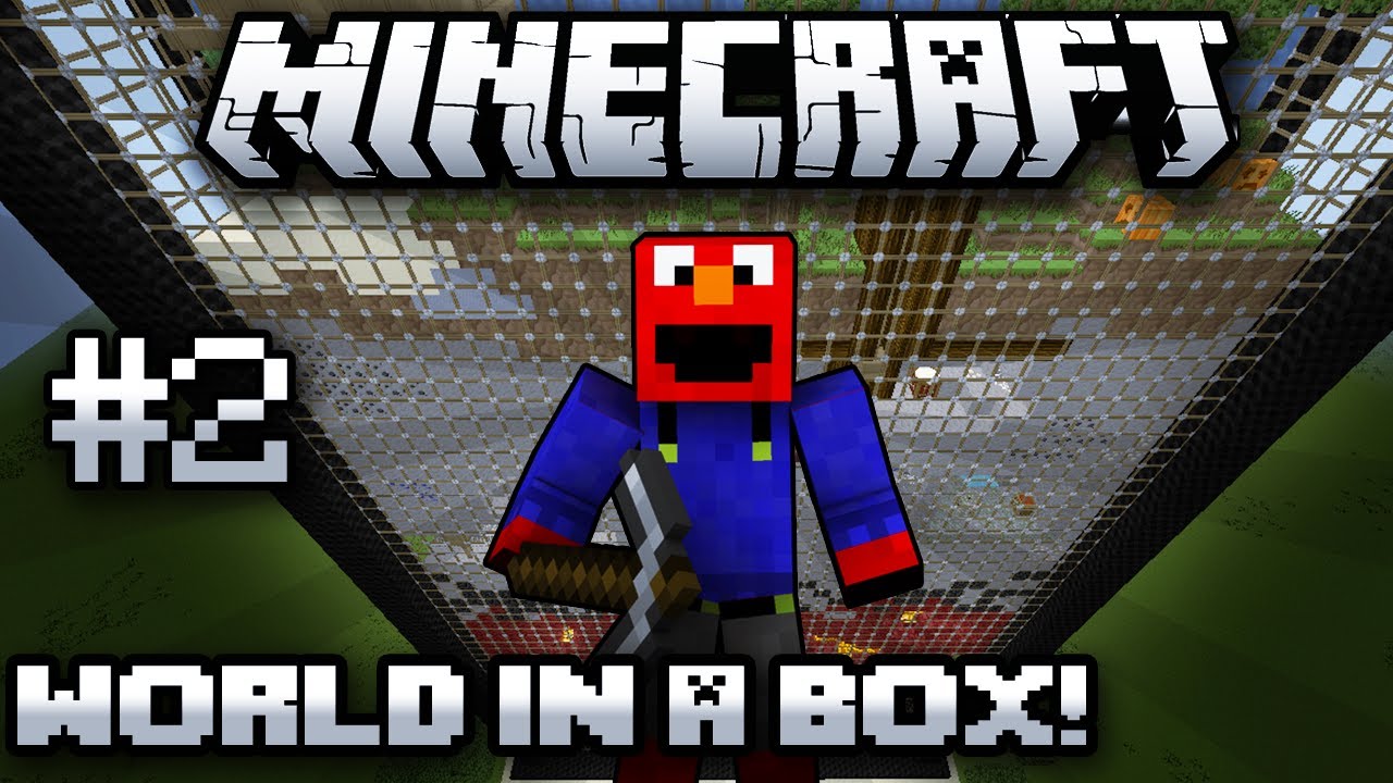 Minecraft World In a Box-Episode 2- Stop The Spiders!