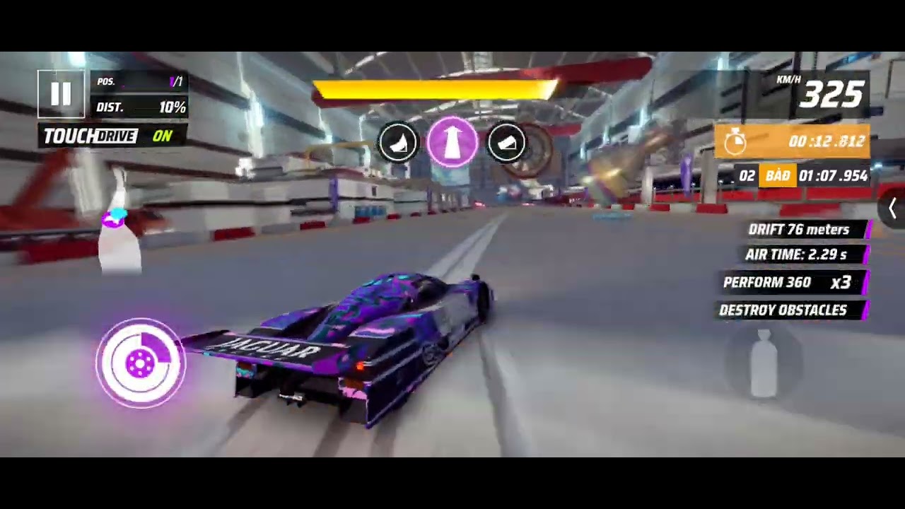 1:14:887 (Touchdrive) | Jaguar XJR-9 GP Final Round 3 with 2⭐ Car + OC boost | Asphalt Legends 