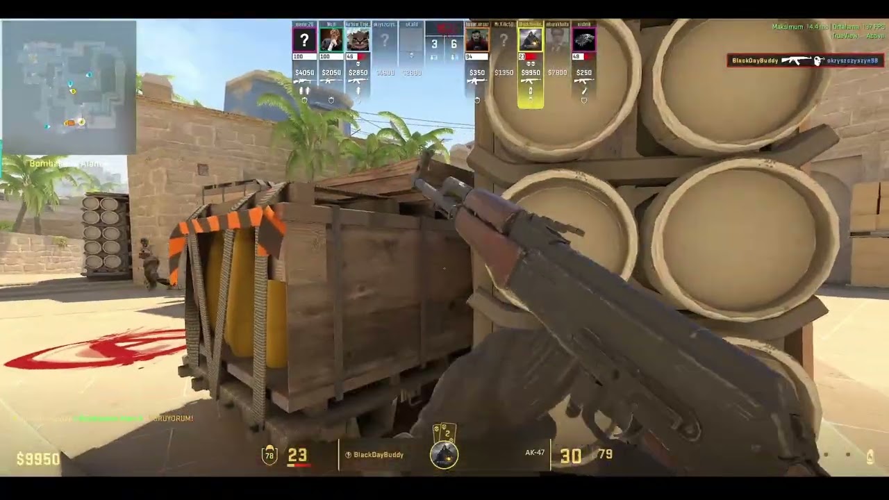 ACE + 4K + 4K + 3K… They Couldn't Stop Me 😈 | CS2 Mirage
