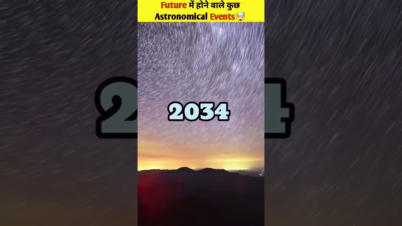 #2027 surya Graham 6m. 22s. 2029 asteroid 35,000km. 2034 Leonnids Meteor Shower 2040 #Shortsshorts