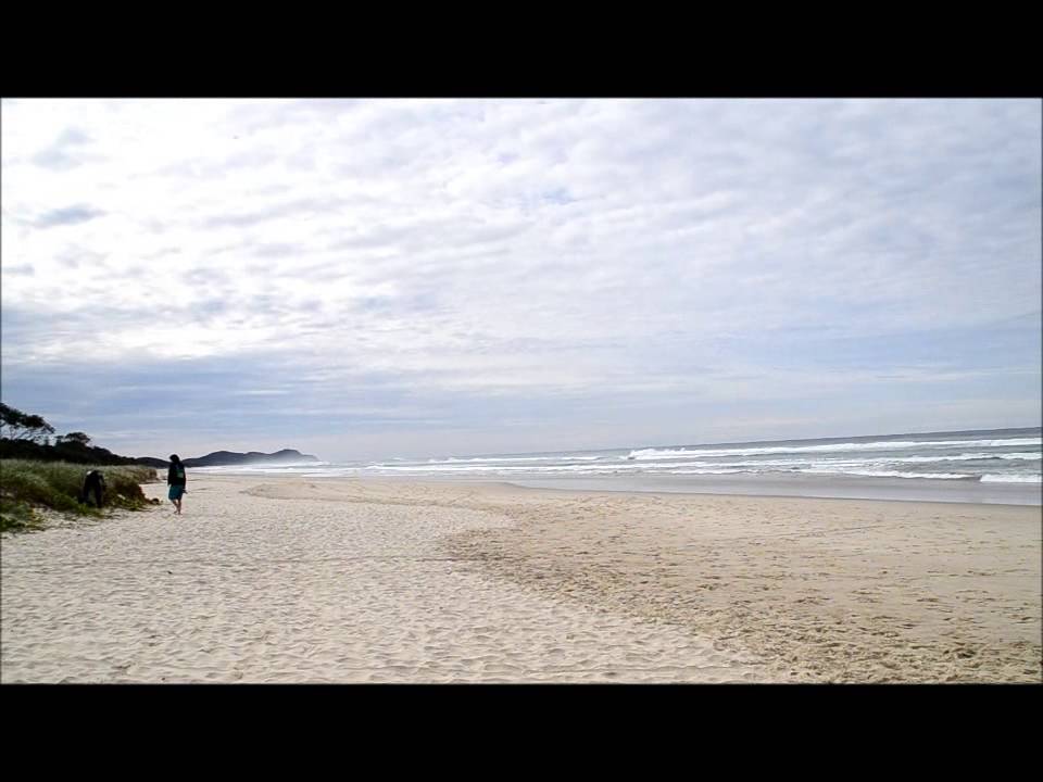 Tallow Beach northern NSW