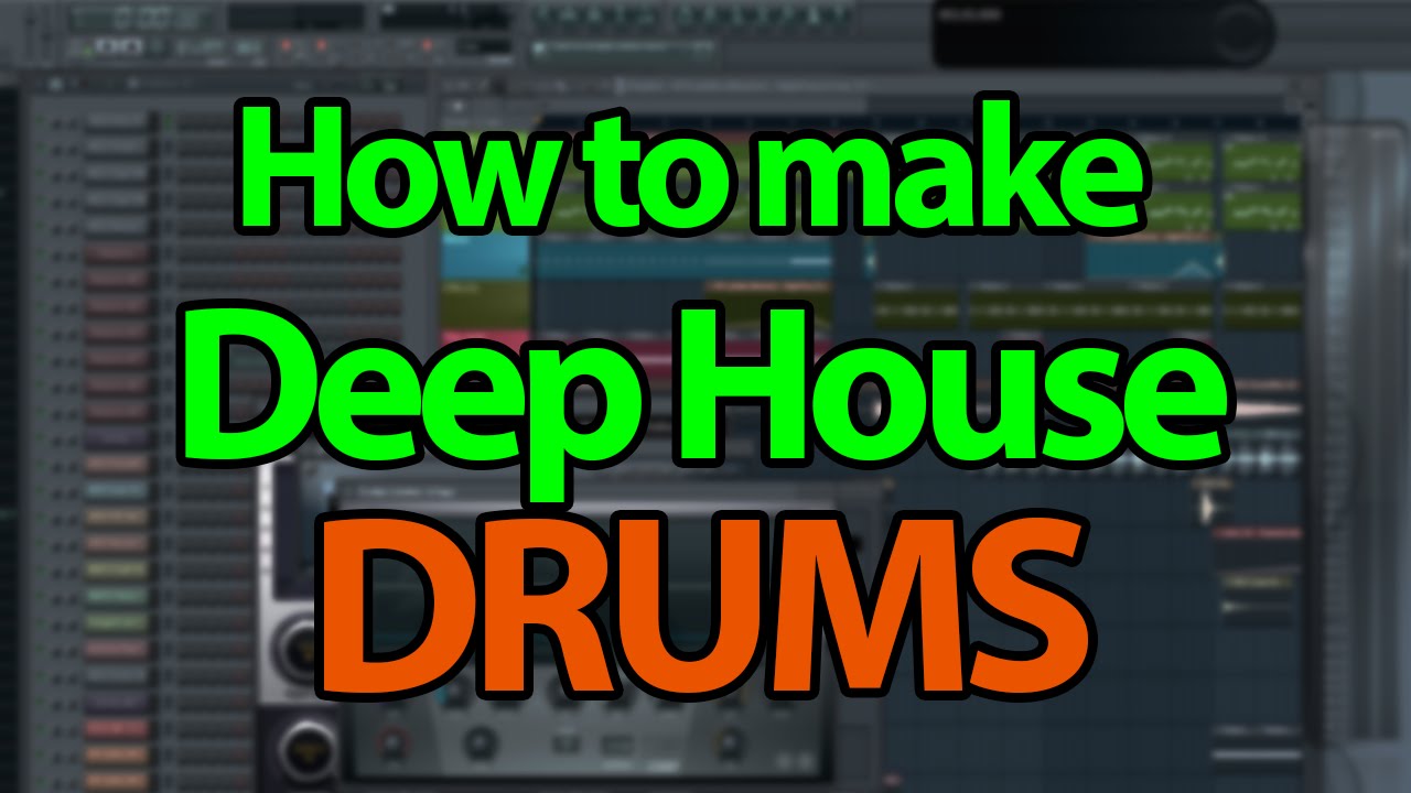 How to make Deep House/Future House Drums - FL Studio Tutorial