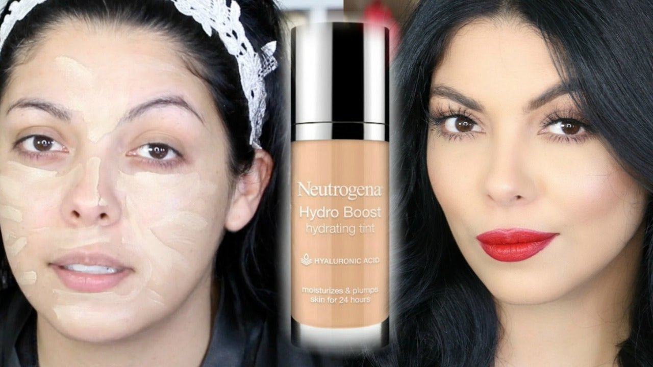 NEW Neutrogena Hydro Boost Hydrating Tint REVIEW + TUTORIAL | SCCASTANEDA