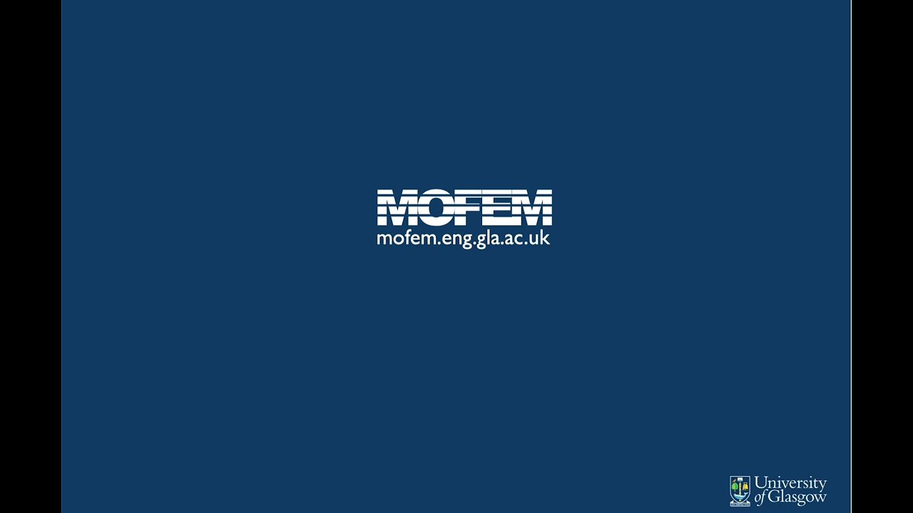 MoFEM Simulation Pipeline (Coreform Cubit + JupyterHub + Paraview)