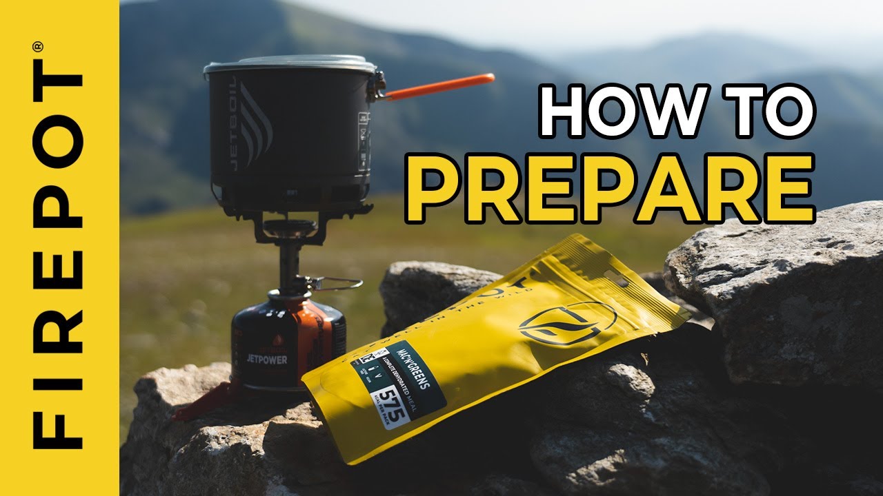 How to prepare a FIREPOT - the award-winning dehydrated meal made for adventure.