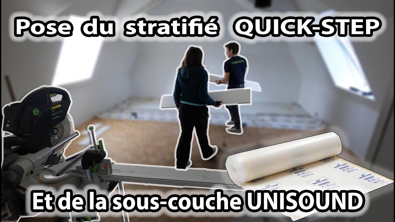 POSE DU STRATIFIE QUICKSTEP ✌️- La grange  S1 EP5 4K