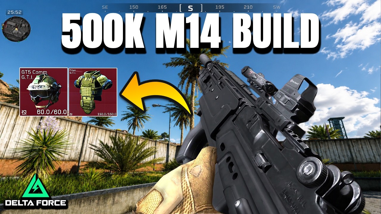 Delta Force Mobile Extraction Gameplay With 500K M14 Build