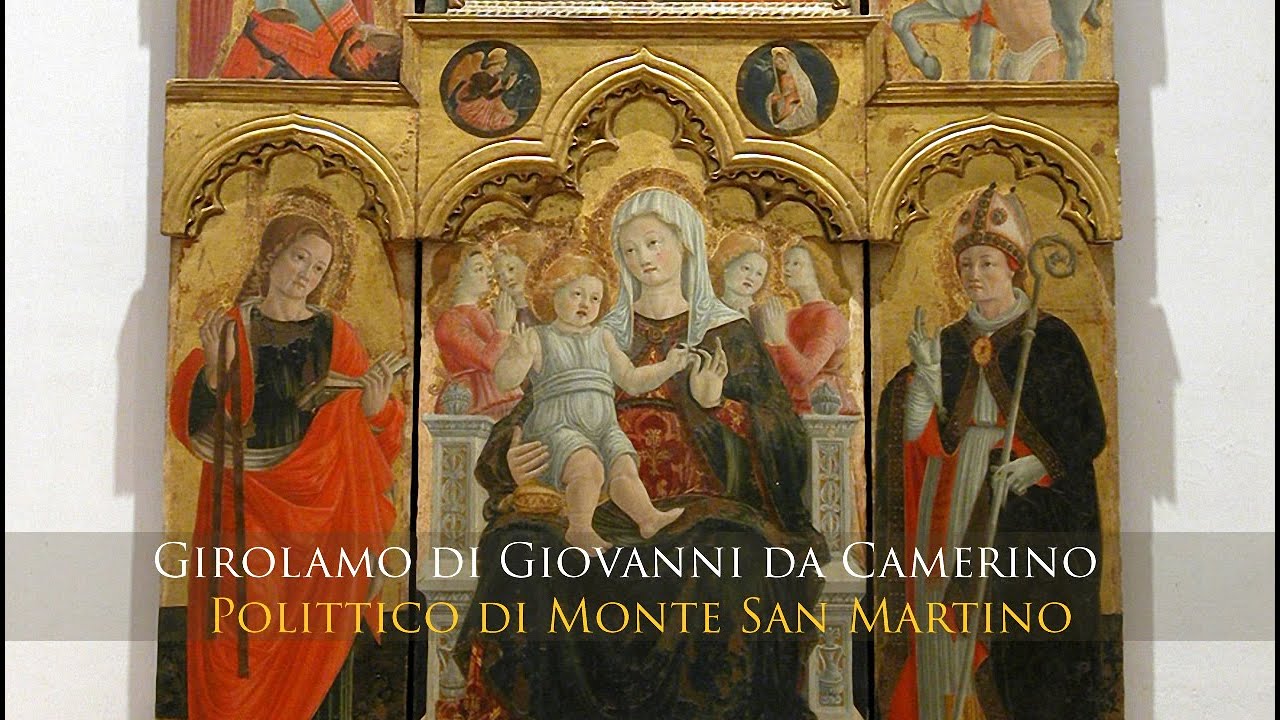 Girolamo di Giovanni da Camerino - Polittico di Monte San Martino