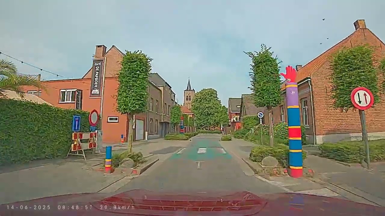 Mercedes AMG A45S Dashcam From Merksplas BE To Baarn NL 14/06/2025
