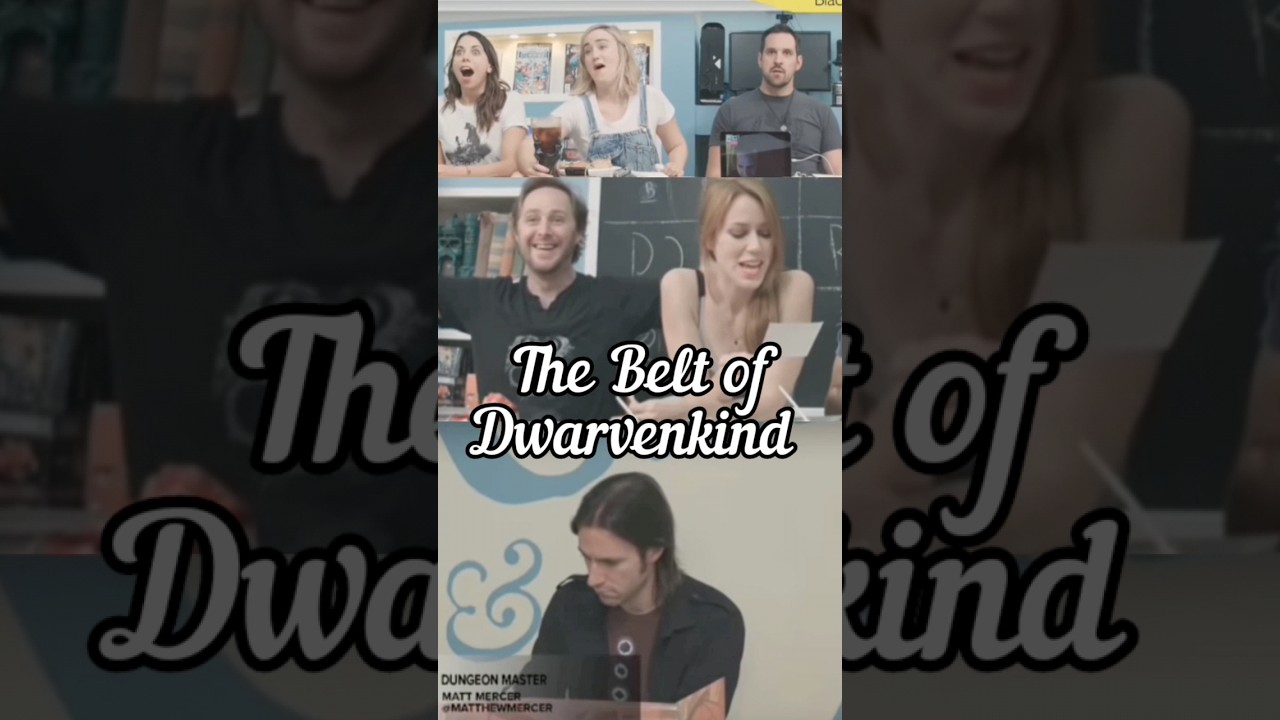Deciding who gets to grow a beard (the Belt of Dwarvenkind) - A Critical Role Short C1 E15