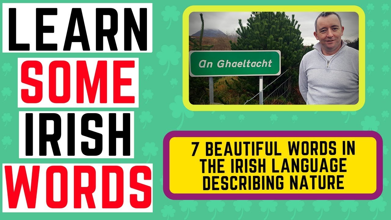 Learn Irish Words - 7 Beautiful Words in the Irish Language