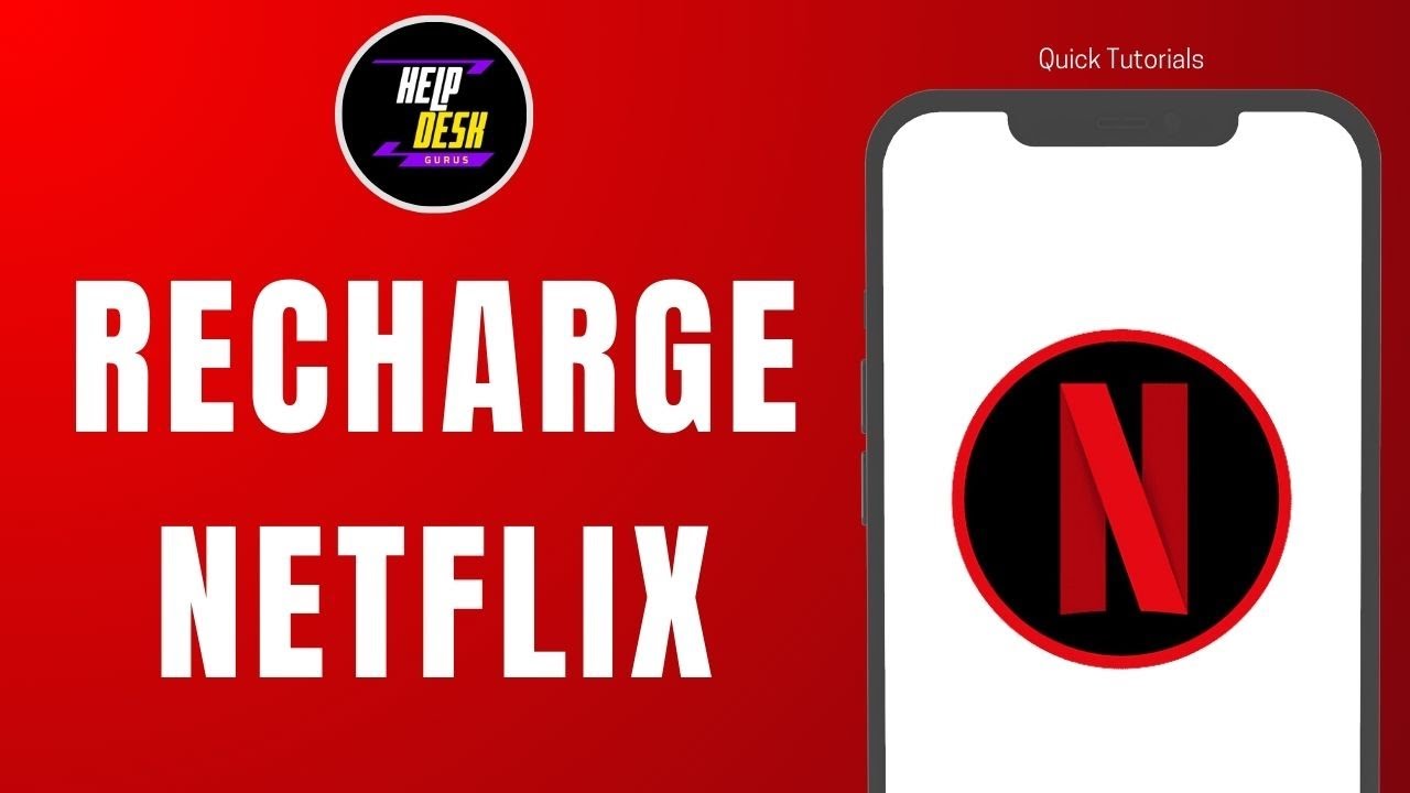 How to Recharge Netflix