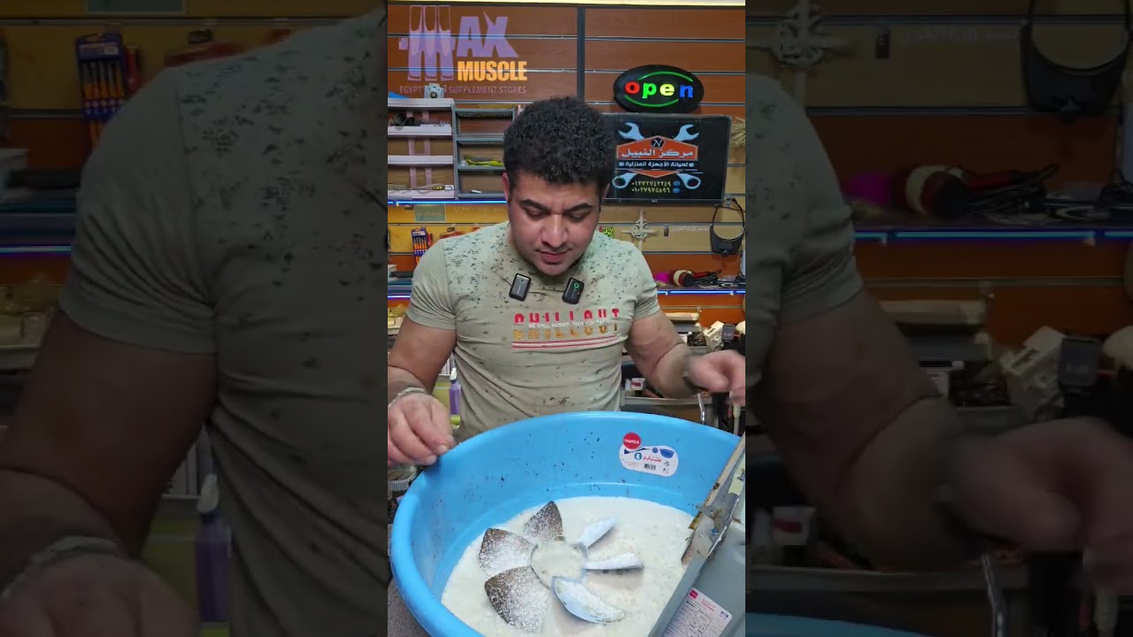 مهم‼️ سر أول مرة تعرفه 🚫 تنظيف الشفاط  المهبب ☢️ بقى أسهل من غسيل المواعين😱 #صيانة #الاجهزة_المنزلية