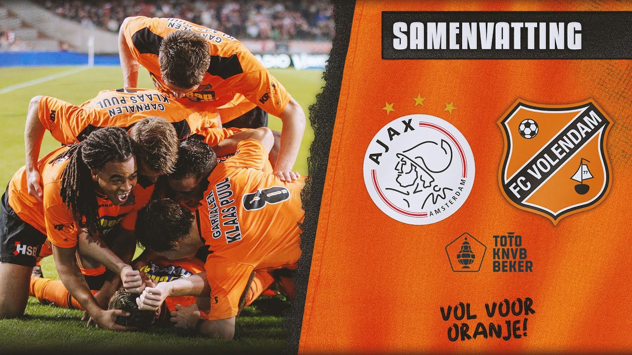 😨 Robert Mühren scoort in min 67 & eert oom Gerrie | Samenvatting Ajax - FC Volendam: 4 - 2 (13-14)
