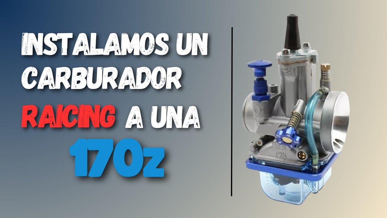 Le pusimos un CARBURADOR CORTINA PLANA 🤯 - KEIHIN 💥 a la 170z 🏍️💨 🔥
