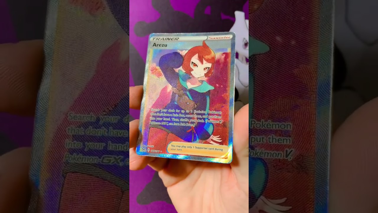 ⚠️Lost Origin Full Art Trainer⁉️⚠️ Pok&eacute;mon cards. Hisuian Lilligant v and her warden Arezu. #pokemon
