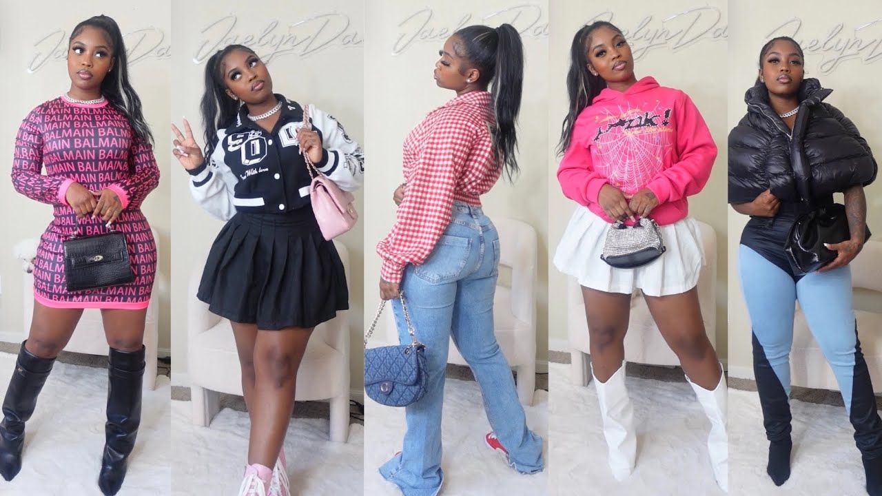 *TRENDY* FALL/WINTER STREETWEAR LOOKBOOK & CLOTHING HAUL 2022 | ft JurllyShe