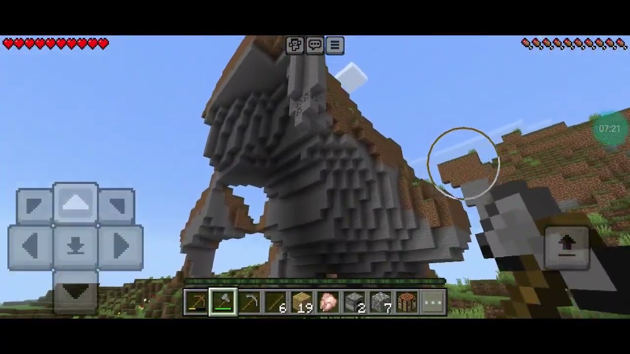 Fazendo um desafio no minecraft mais vai ser dentro da caverna com mostros 