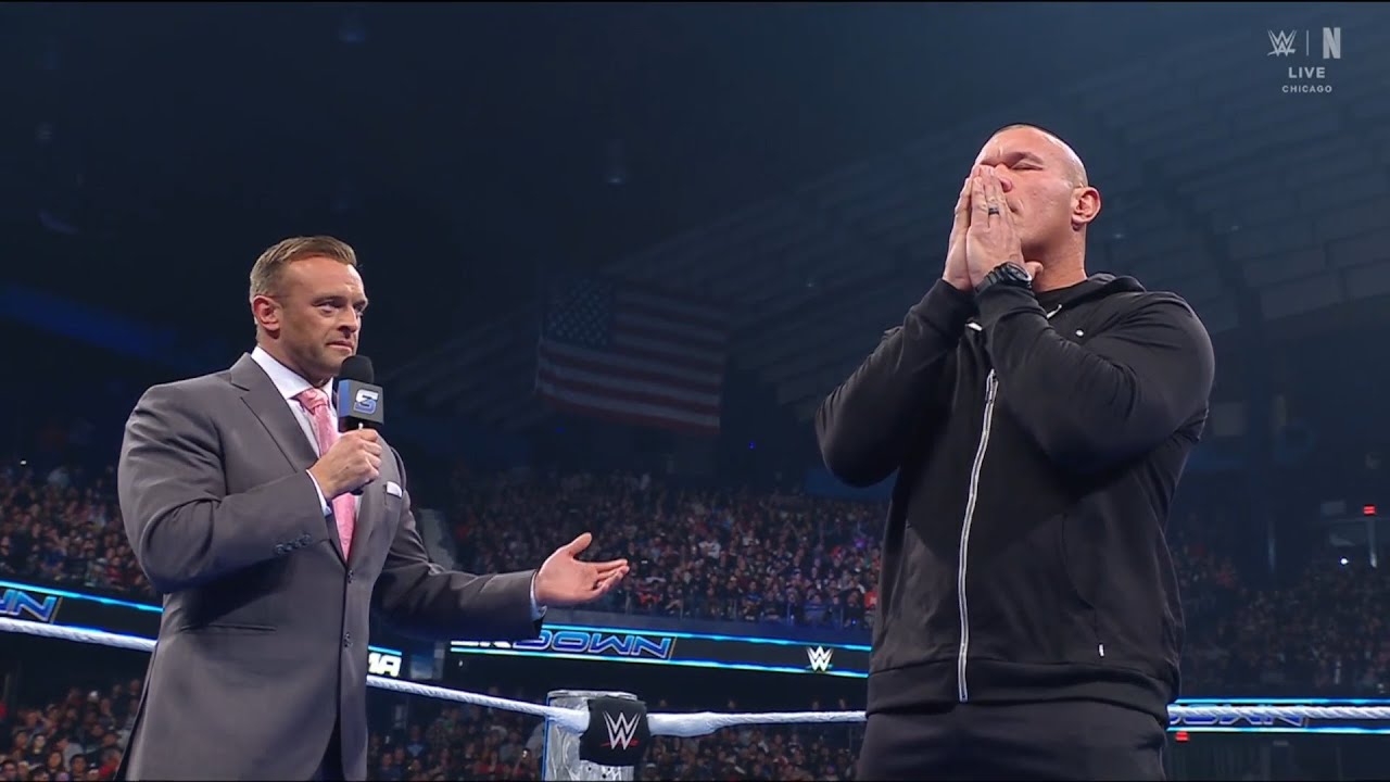 Randy Orton hits RKO on Nick Aldis | WWE SmackDown 4/4/2025