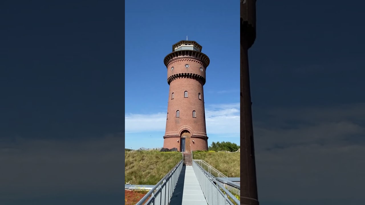 💧 Borkum - Besichtigung vom Wasserturm mit Aussicht über die Insel (05.09.2023) @Borkum_Insel