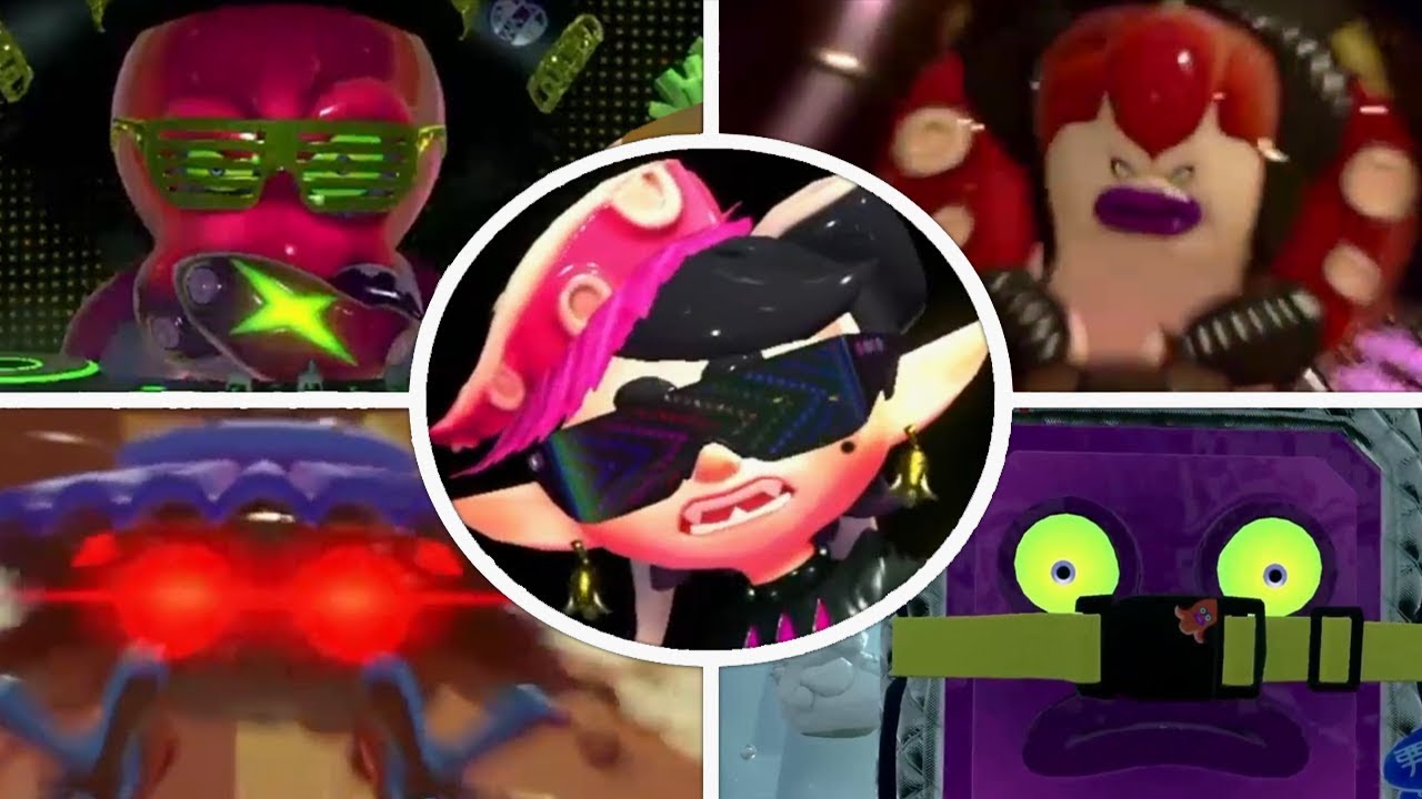 Splatoon 2 - All Bosses