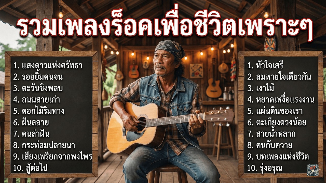 เปิดฟังยาวๆ เพลงเพื่อชีวิต ฮีลใจคนทำงานตากเเดดตากฝน