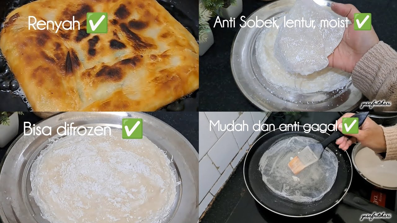 Kulit Lumpia anti gagal dan anti sobek