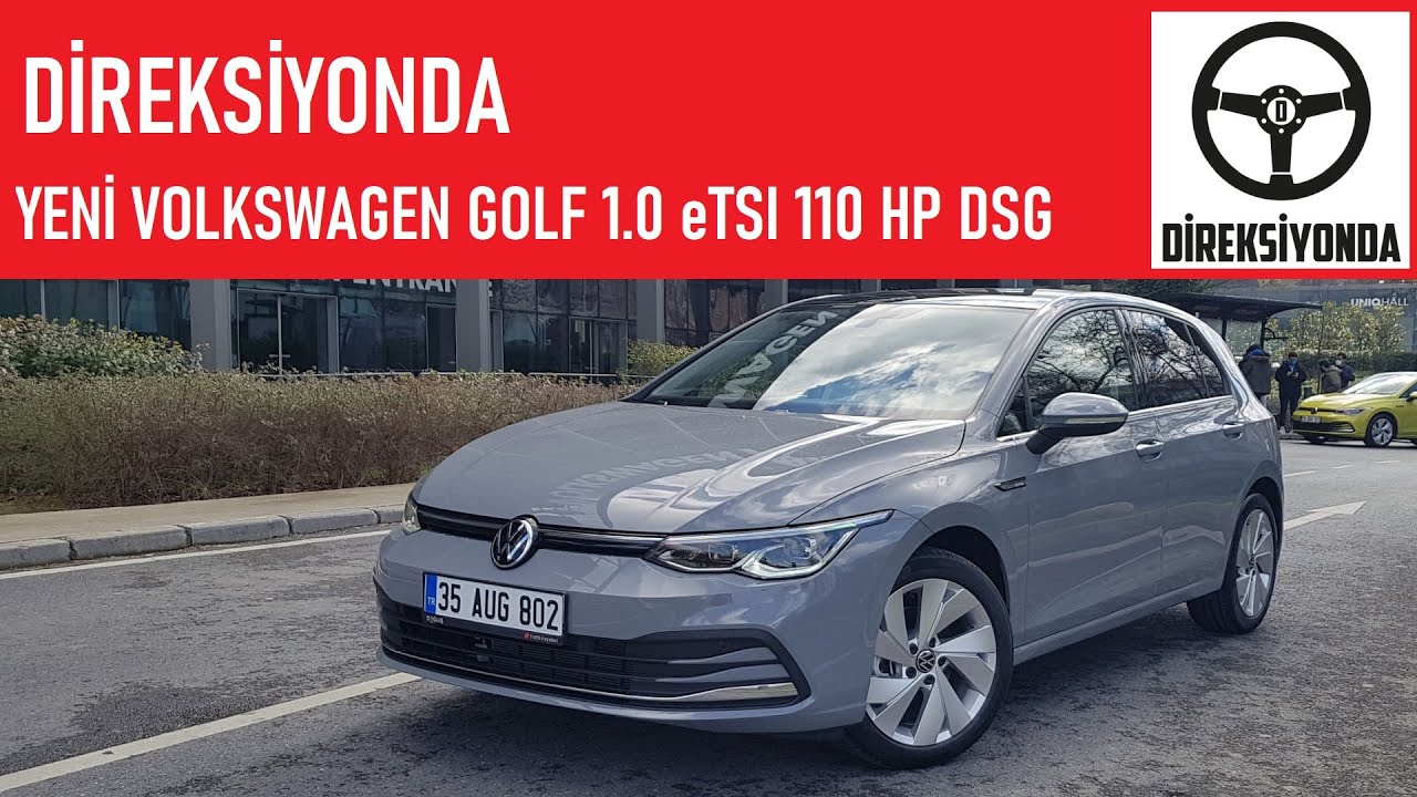 Direksiyonda // Yeni Volkswagen Golf 8 test sürüşü