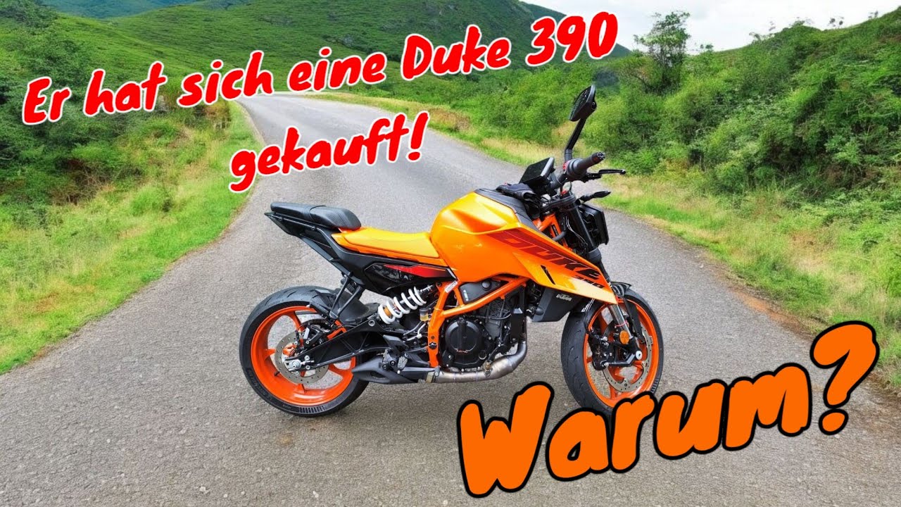 Er hat es getan! | KTM Duke 390 gekauft | Gut für kleine & große Biker?