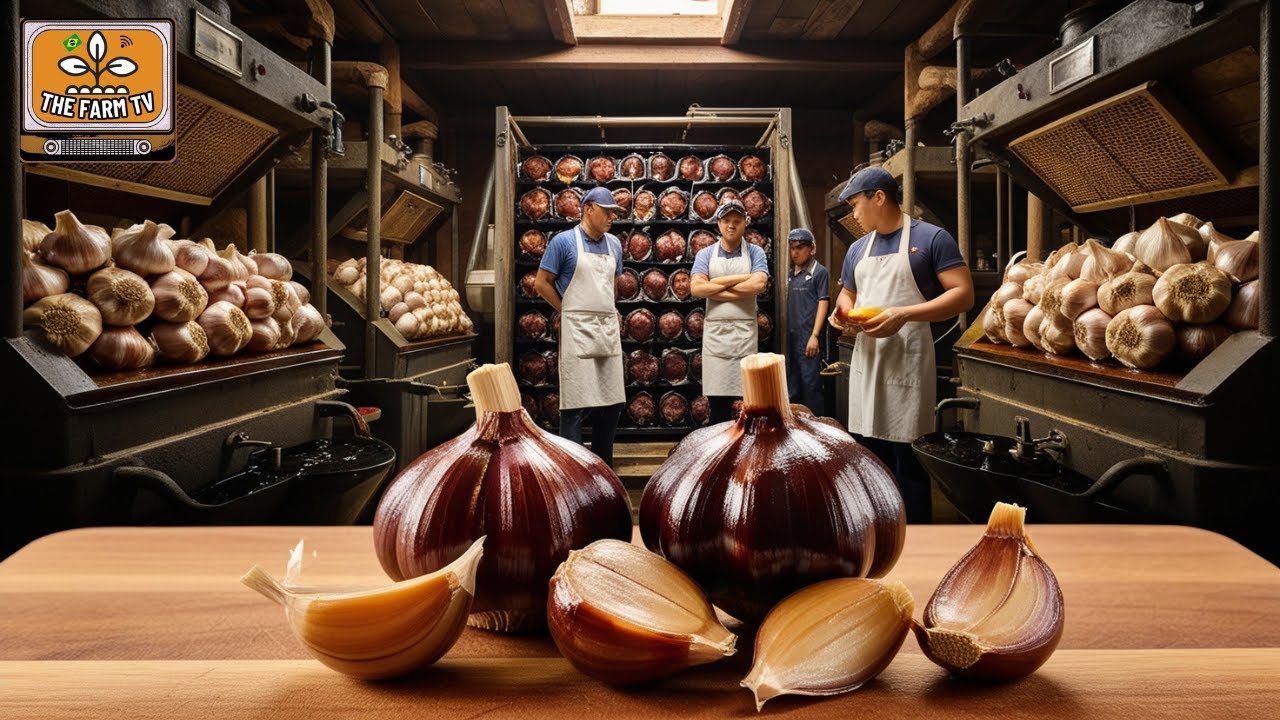 The Amazing Journey of BLACK Garlic: Cultivation to Processing