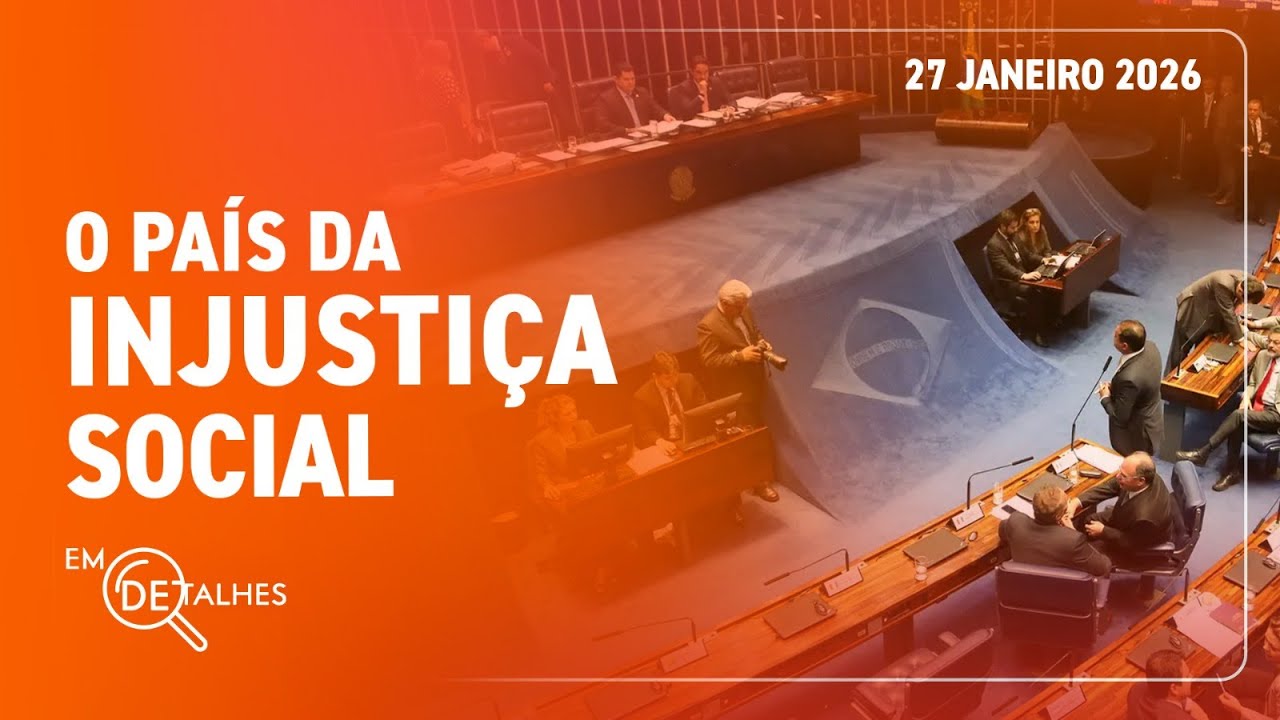 EM DETALHES - 27/01/26 - MAIS DE 60% DA POPULAÇÃO SENTE REVOLTA COM SUPERSALÁRIOS E EMENDAS