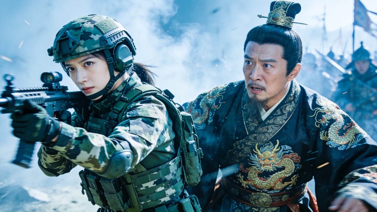 【Full Movie】女特種兵穿越古代，一拳救下隱姓埋名的皇帝，從此被他寵上天！