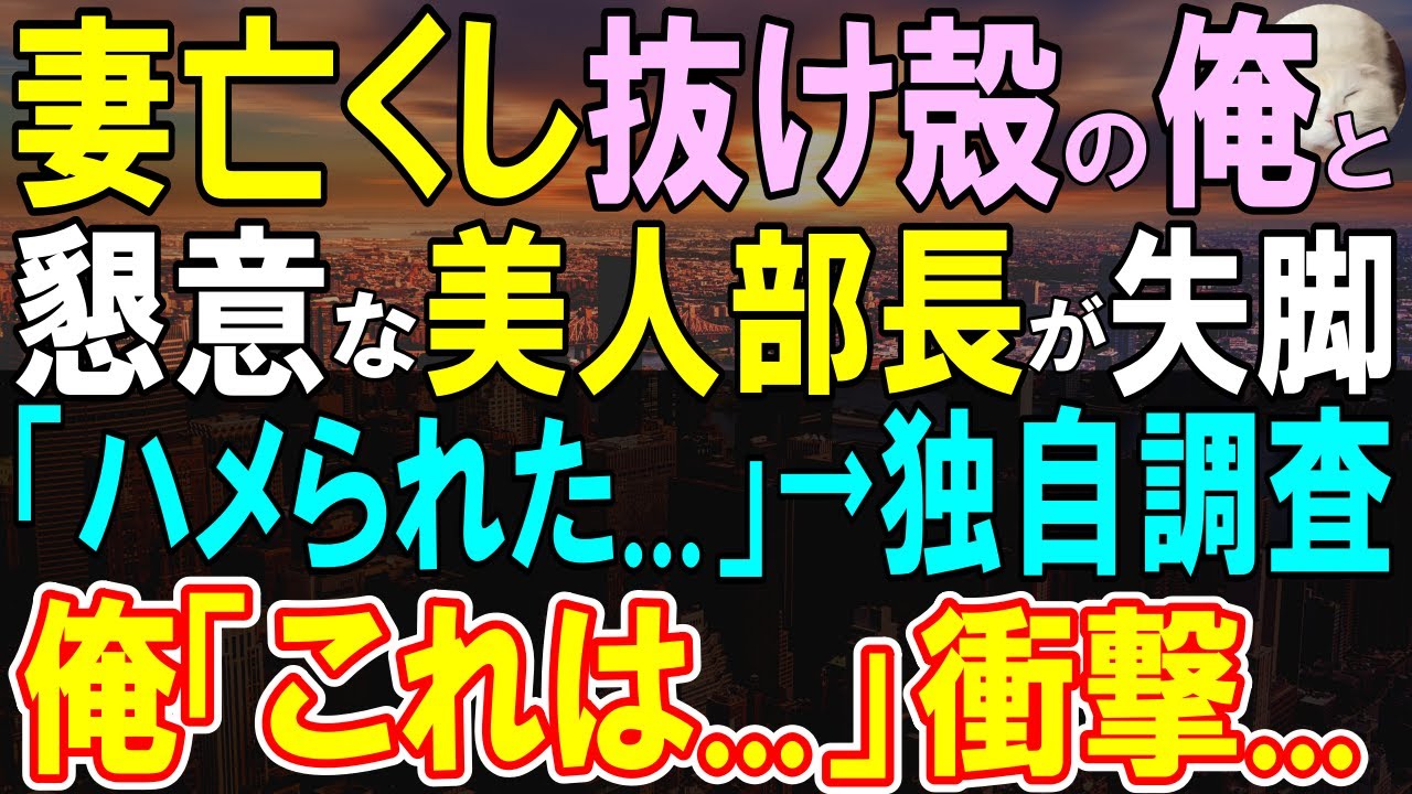 【感動する話】理由あって窓際社員になったベテランの俺。ある日、美人営業部長が不正調査をしたことでハメられて大ピンチ。→俺が彼女の調査を引き継ぎ、隠れて調査をすると「やはり…」【いい話・泣ける話・朗読】