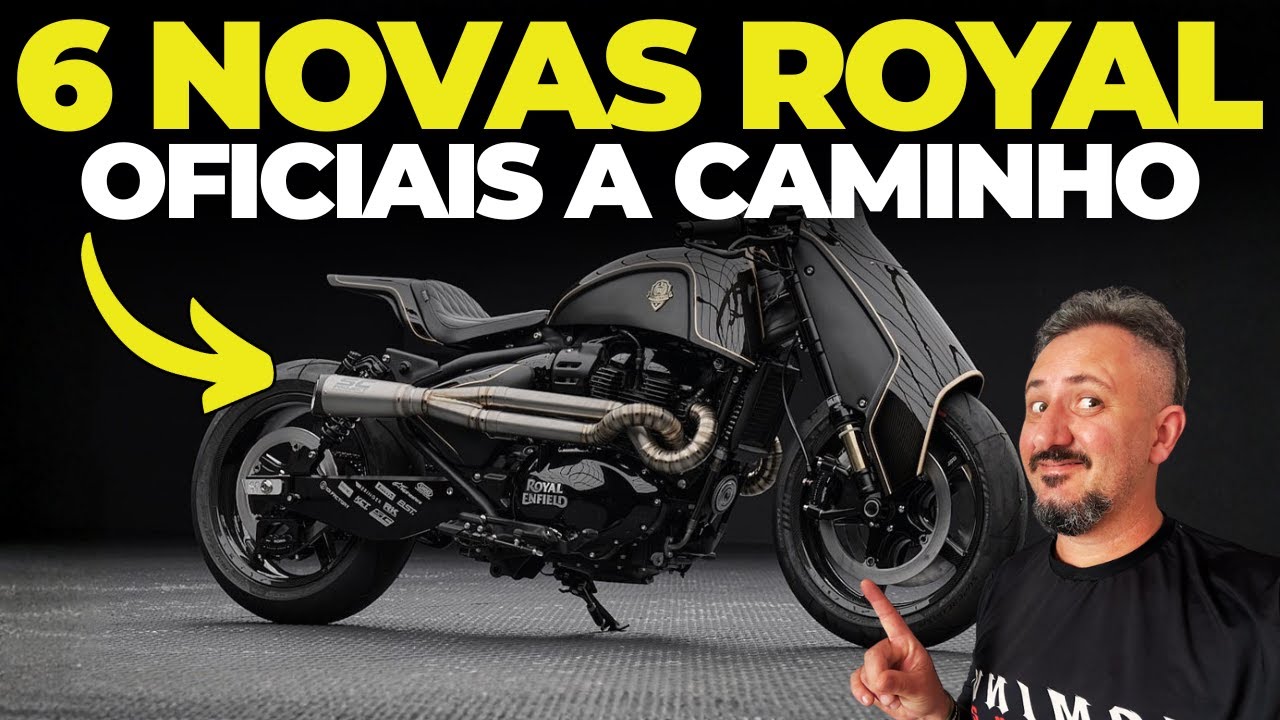É OFICIAL: 6 novas ROYAL ENFIELD COMFIRMADAS PARA O BRASIL
