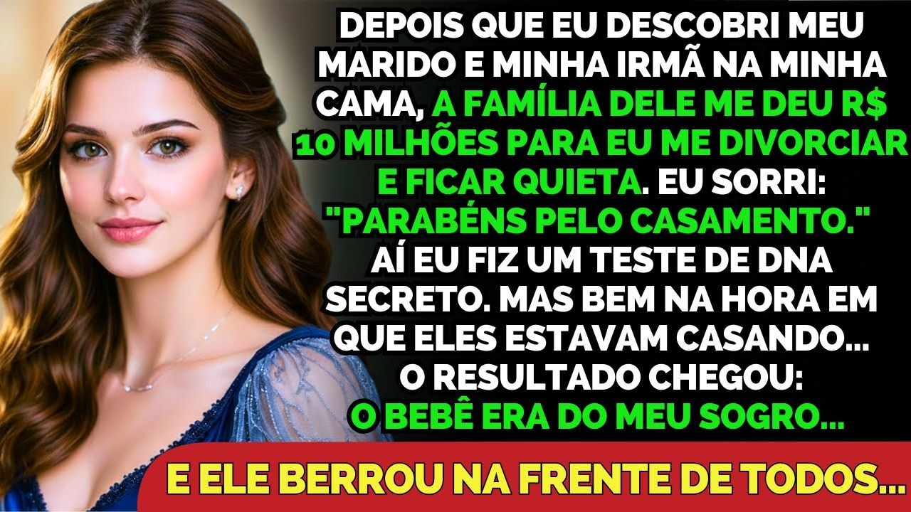 Assinei O Divórcio Por R$ 10 Milhões. No Casamento Da Minha Irmã, O DNA Chegou… E Ele Gritou