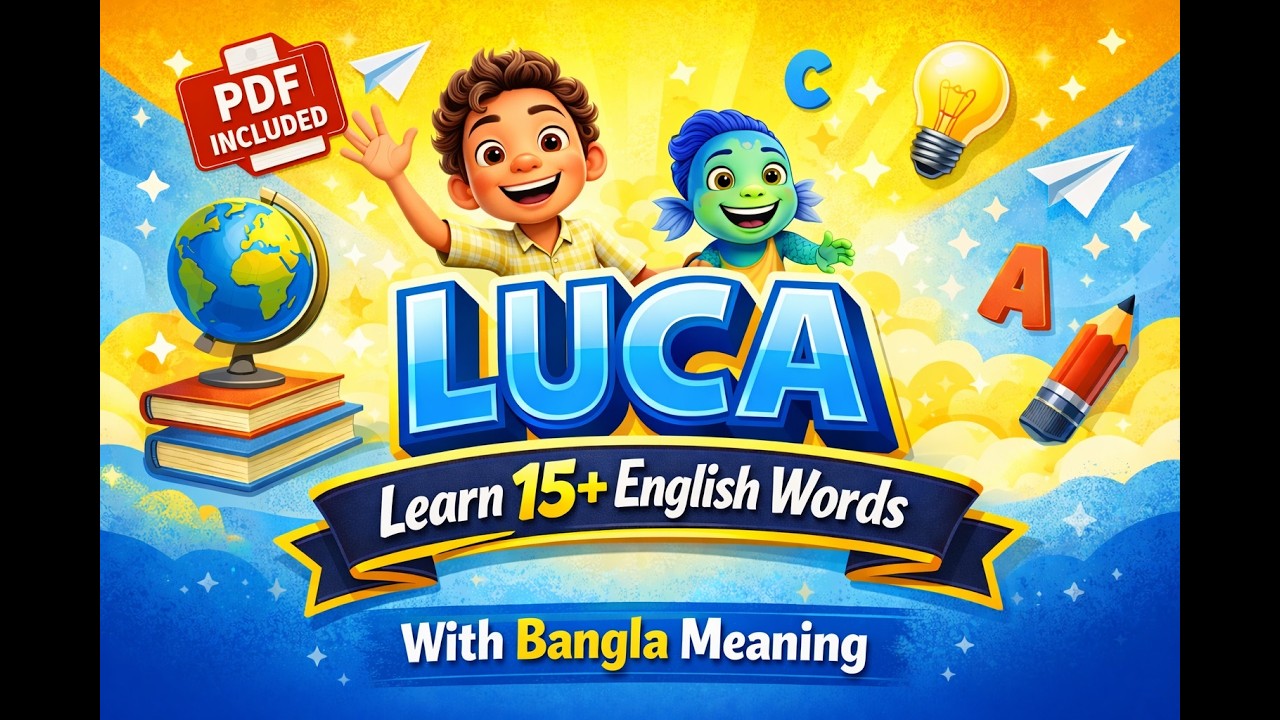 Learn 15 words and expressions with bangla meaning from Luca