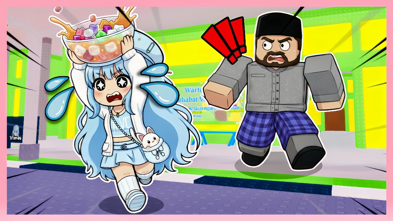 VIMEI COBA MENCURI TAKJIL DI TOWER INI!! SIAPA CEPAT DIA DAPAT TAKJILNYA!!