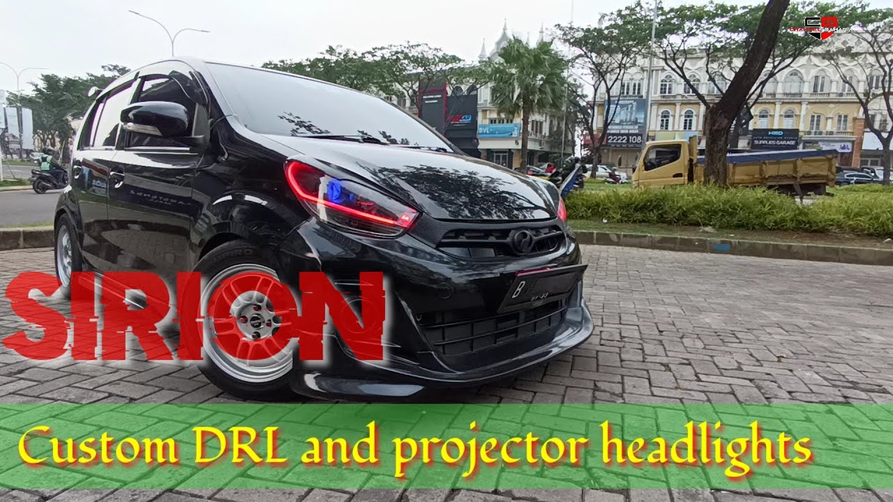 Projector dan DRL Daihatsu SIRION