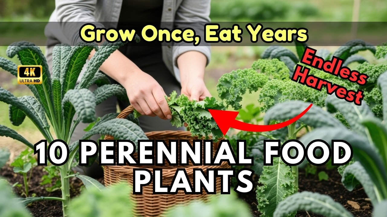 10 Perennial Food Plants That Could Quietly Reduce Our Dependence on Supermarkets Over Time