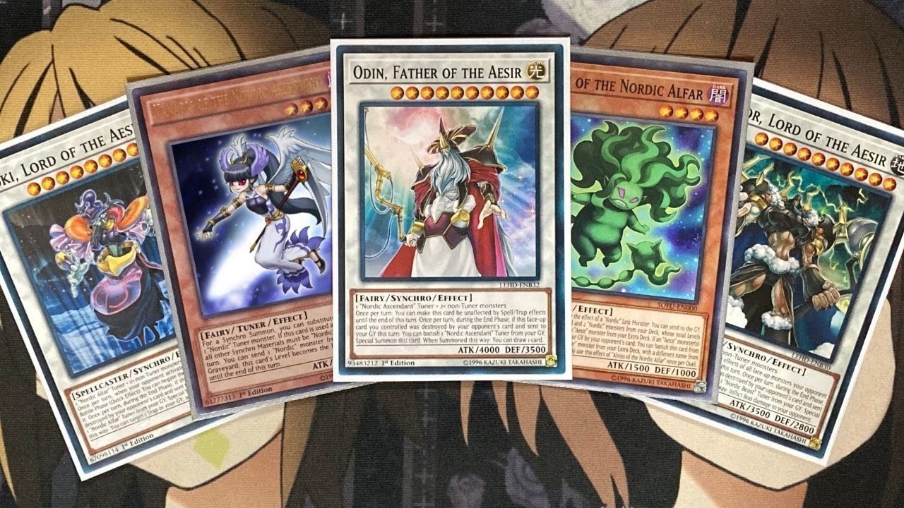 My Nordic Gods Yugioh Deck Profile for August 2021