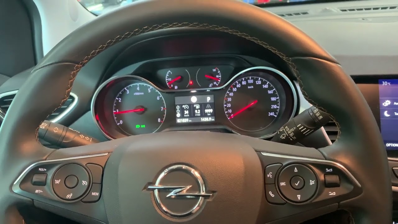 Сервис Opel Crossland / сброс масла