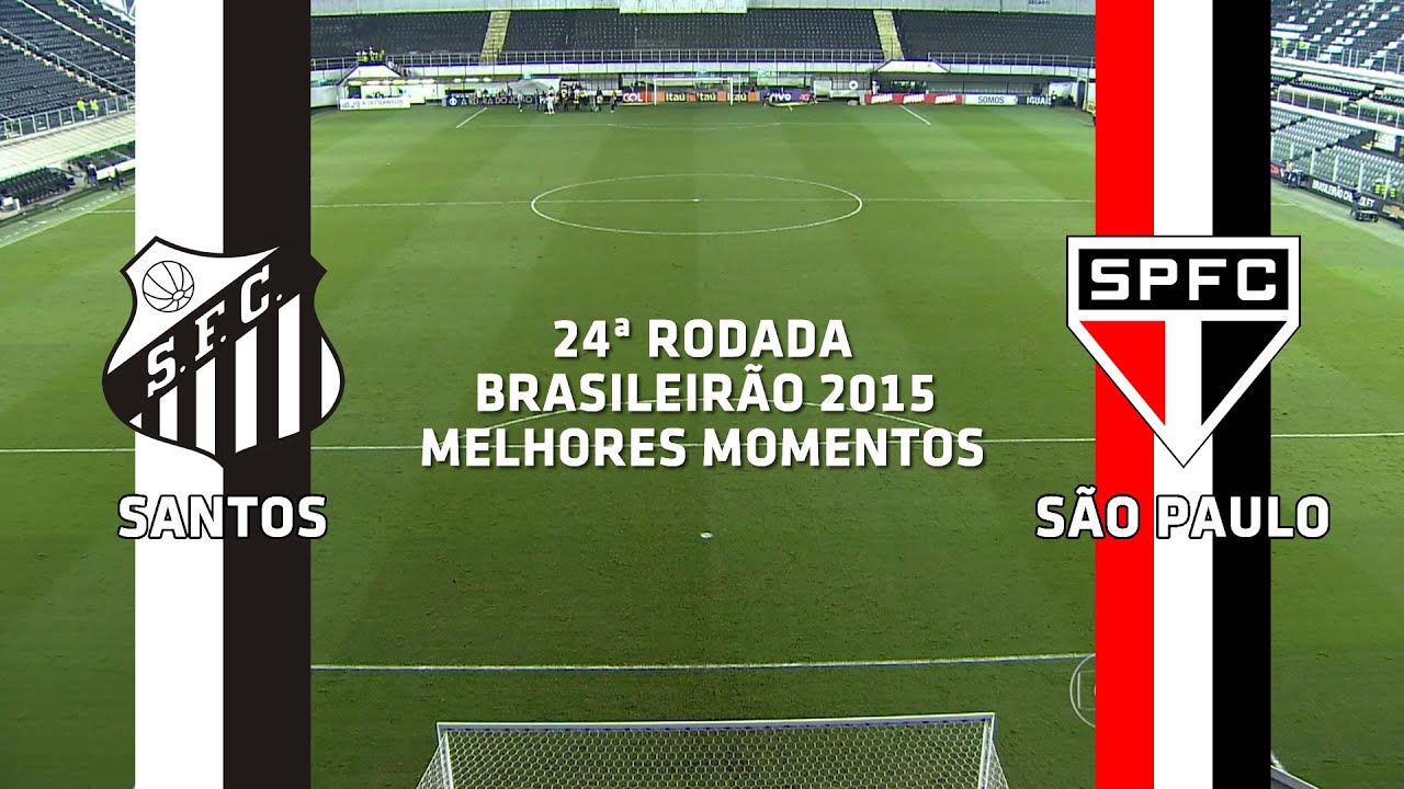 Melhores Momentos - Santos 3 x 0 São Paulo - Brasileirão - 09/09/2015