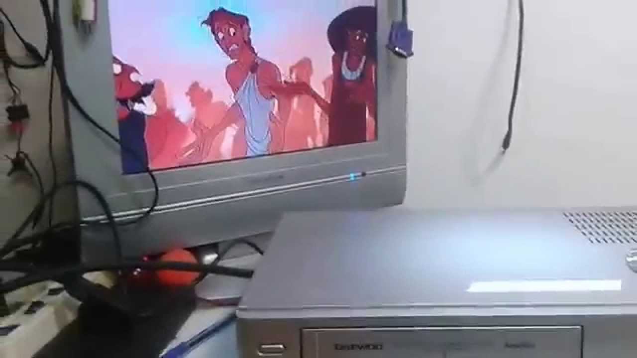 Test Combinato VCR-DVD Daewoo