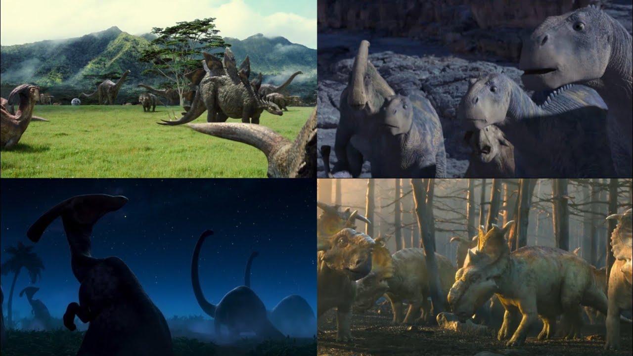 Dinosaurs Herbivore Tribute | Believe | Video Music
