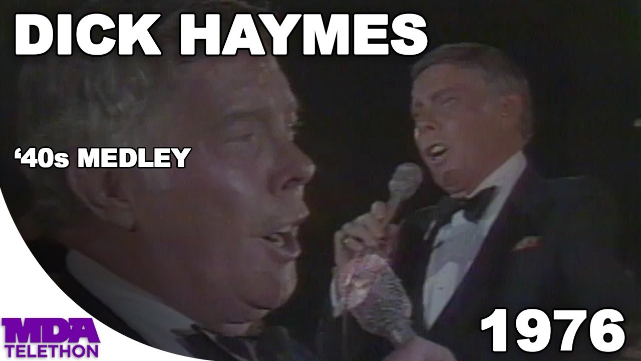 Dick Haymes - '40s Medley | 1976 | MDA Telethon